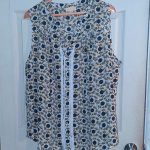ModCloth Bumblebee Sleeveless Top 2X